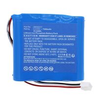 Battery 23.04Wh 3.2V 7200mAh for TRIDONIC Emergency Háztartási akkumulátorok