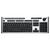Keyboard (FRENCH) KB.USB03.269, Standard, Wired, USB, AZERTY, Black Toetsenborden (extern)