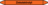 Rohrmarkierer ohne Gefahrenpiktogramm - Zinkelektrolyt, Orange, 2.6 x 25 cm