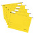 Hängemappe A4 UniReg gelb 5er, Kraftkarton, 230 g/qm