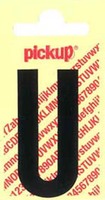 Pickup Plakletters Zwart 120 Mm - U