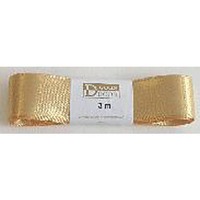 Doppelsatinband, 25mmx3m, gold GOLDINA 1172025151503