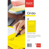 Organisationsmappe Ordo classico Papier A4 220x310 mm intensivgelb VE=10 Stück