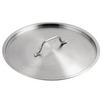 Saucepan Lid in Stainless Steel - Preserving Cap Cookware - 360 mm
