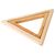 Vogue Heat Triangle Made of Wood Set of Two - 7.25" and 9.5" 241(W)mm