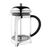 Olympia Cafetiere Coffee Maker in Clear Made of Glass and Chrome 12 Cup 1500ml