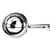 Vogue Stainless Steel Portioner Ice Cream Scoop 40 Portions Per Litre