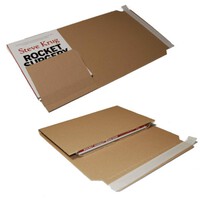 Book wrap mailer size 2 - 248x165x70mm - pack of 50