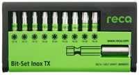 Bittenset Inox 1/4 - 10-dlg - Torx