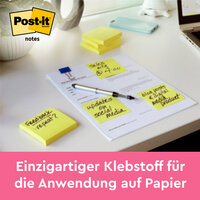 Post-it® Notes 5635G, 100 x 100 mm, gelb, 1 Block à 200 Blatt