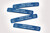 Kennzeichnungsschilder mit Metallanteil 11x65mm blau Rolle