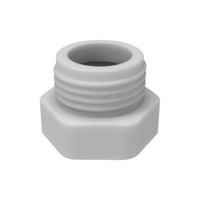 Thread adapters for SafetyCaps/SafetyWasteCaps female/male thread
