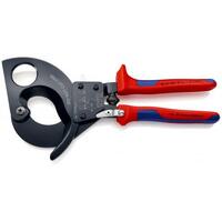 KNIPEX 95 31 280 CABLE CUTTERS - RATCHED ACTION