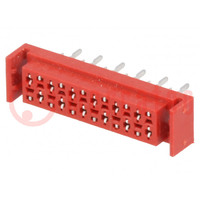 Wire-board; socket; female; PIN: 12; THT; on PCBs; 30V; 1A; -40÷105°C