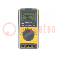 Digitaler Multimeter; USB; LCD; (6000); 3x/s; Temp: -55÷1000°C