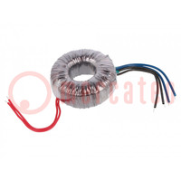 Transformer: toroidal; 160VA; 230VAC; 35V; 35V; 2.28A; 2.28A; H: 45mm