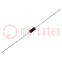 Diode: Schottky rectifying; THT; 40V; 1A; DO41; Ufmax: 0.6V
