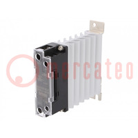 Relay: solid state; Ucntrl: 90÷240VAC; 10A; 48÷480VAC; -30÷70°C