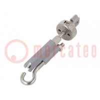 Tightening screw; ER1022, ER5018, ER6022; stainless steel