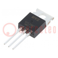 Transistor: N-MOSFET; unipolair; 100V; 14A; Idm: 80A; 105W; TO220