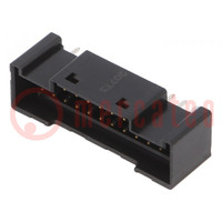 Connector: wire-board; socket; male; PIN: 24; DF51K; Pitch: 2mm; THT