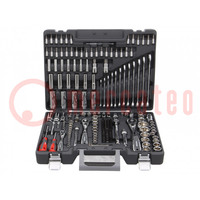 Wrenches set; 6-angles,socket spanner,combination spanner