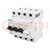 Switch-disconnector; Poles: 3+N; for DIN rail mounting; 63A; ZP