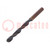 Drill bit; for metal; Ø: 9mm; L: 125mm; Working part len: 81mm