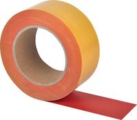 Bodenmarkierbänder - Rot, 5 cm x 10 m, PVC, Selbstklebend, Für innen