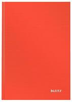 LEITZ Notebook Sld HC CB A5 Rule red