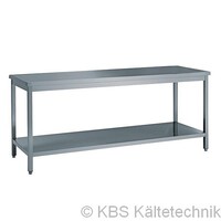 KBS Arbeitstisch ohne Aufkantung B 140cm x T 70cm