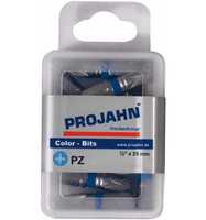 Projahn 1/4" markierter Bit Pozidriv Nr. 1. 10er Pack L25 mm