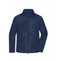 James & Nicholson Softshelljacke Materialmix Herren JN1820 Gr. XL navy/navy