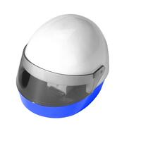 Artikelbild Pencil sharpener "Helmet", white/blue