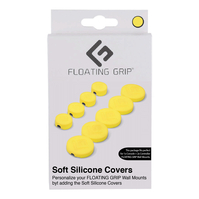 SOFT SILICON COVERS BY FLOATING GRIP TO COVER FLOATING GRIP WALL MOUNTS - YELLOW (ELECTRONIC GAMES) 368051