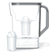 WESSPER CARAFE 2.7 L, CARAFE FILTRANTE POUR EAU WES206-BK