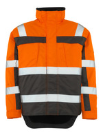 Winterjacke MASCOT Teresina hi-vis orange/anthr., Gr. 3XL