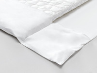 Topper-Bettlaken Formatic; 90x200 cm (BxL); weiß