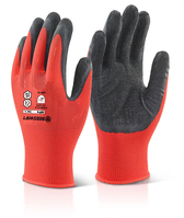 Beeswift Multi Purpose Latex Poly Glove Black S