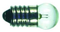 Kleinlampe 0,5W E10 2,5V Kugel farblos Ø11,5x24mm
