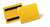 DURABLE Magnetische Kennzeichnungstasche, für Etiketten und Dokumente in A6 quer, gelb