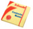Haftnotiz Contacta-Notes, 75x75 mm, 100 Blatt, gelb