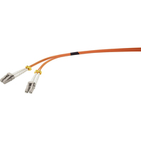 Renkforce RF-5189148 InfiniBand/Glasfaserkabel 1 m LC MMF Orange