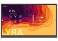 Newline Lyra lavagna interattiva 190,5 cm (75") 3840 x 2160 Pixel Touch screen Nero