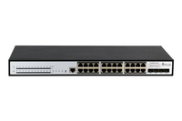 Extralink Switch PoE Chiron Pro 24x RJ45 1000Mb/s PoE, 4x SFP+, L3, zarządzalny, 370W