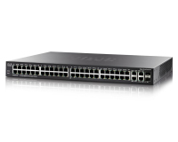 Cisco SG300-52P-K9-EU-RF network switch Managed L3 Gigabit Ethernet (10/100/1000) Power over Ethernet (PoE) Black