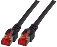 Microconnect SSTP620SBOOTED cavo di rete Nero 20 m Cat6 S/FTP (S-STP)
