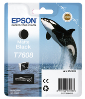 Epson T7608 tintapatron 1 dB Eredeti Matt fekete