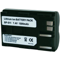 Conrad 250509 batterij voor camera's/camcorders Lithium-Ion (Li-Ion) 1300 mAh