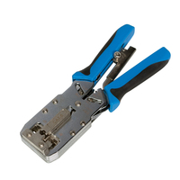 LogiLink WZ0035 kabel krimper Krimptang Zwart, Blauw